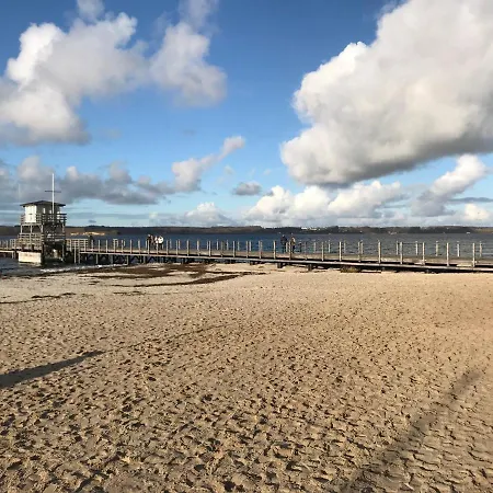 Apartman Strandblick Mit Strandkorb & Fahrraedern Glücksburg