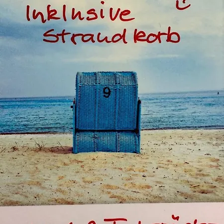 Apartman Strandblick Mit Strandkorb & Fahrraedern *